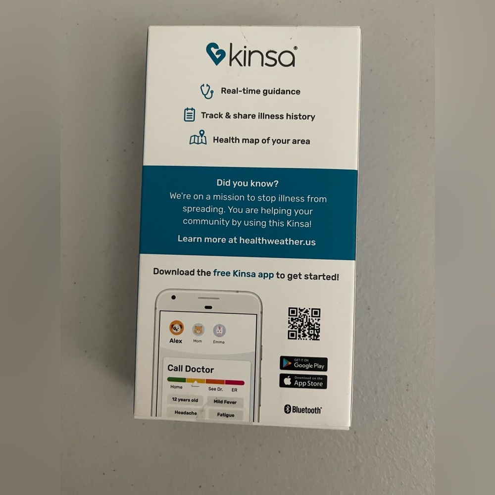 KINSA Digital Thermometer NIB - Picture 2 of 4